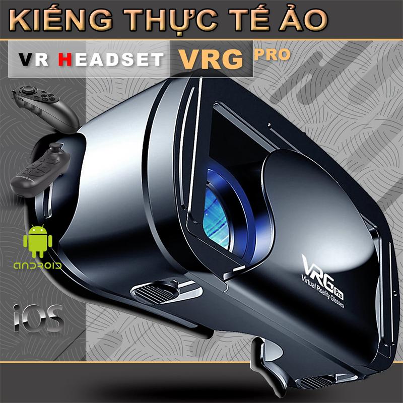 Kính Thực Tế Ảo - VRG PRO - Chuyên Xem Film 3D, VR, Chơi Game VR Chơi Điện Tử
