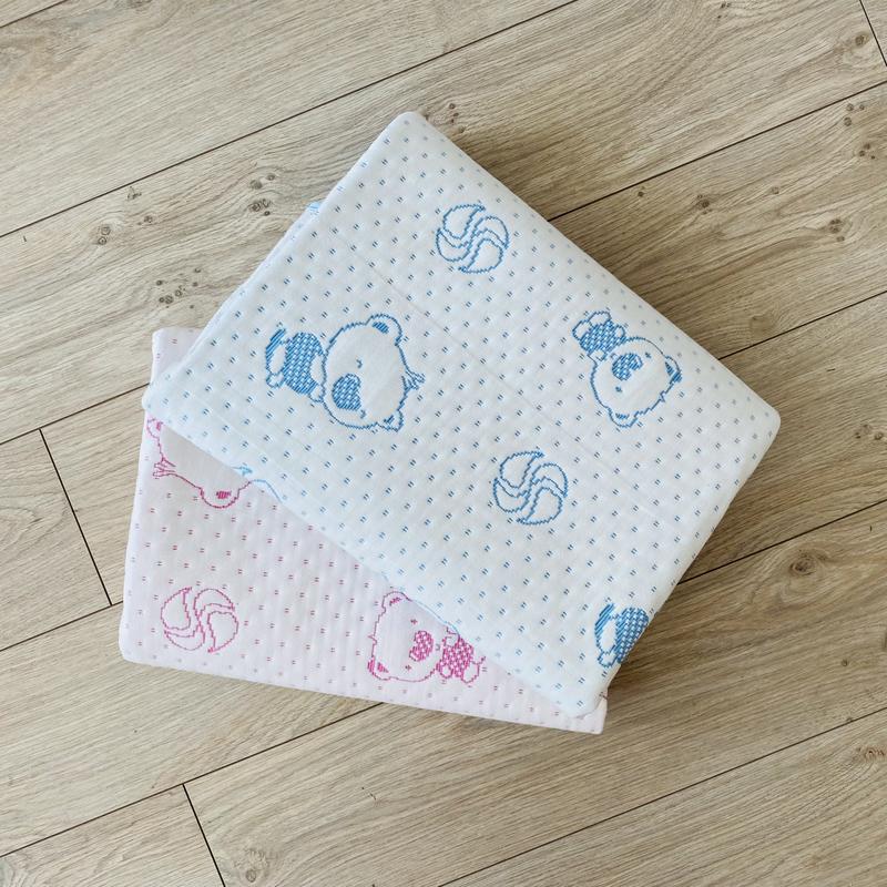 VIETMAT - Size 50x70cm - Tấm lót chống thấm cho bé cotton 4 lớp