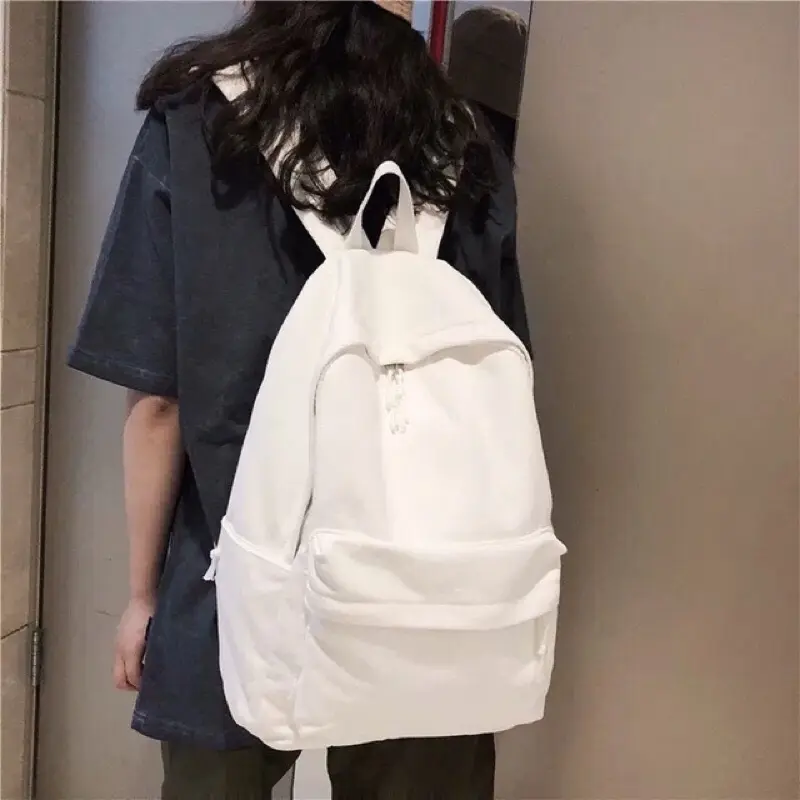 [BEST SELLER] Balo thời trang Bealux Form Hàn Quốc vải trơn, mềm, trống thấm, chất lượng cao - trơn Đeo Vai Backpack, size 30x40x13cm | BigBuy360 - bigbuy360.vn
