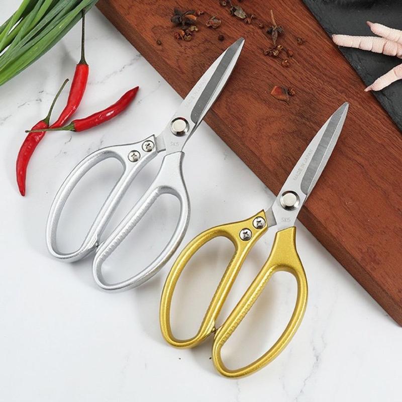 Kéo Đa Năng Nhật Bản ANHI Cán Nhựa Siêu Bền, Dày Dặn - Trắng 0