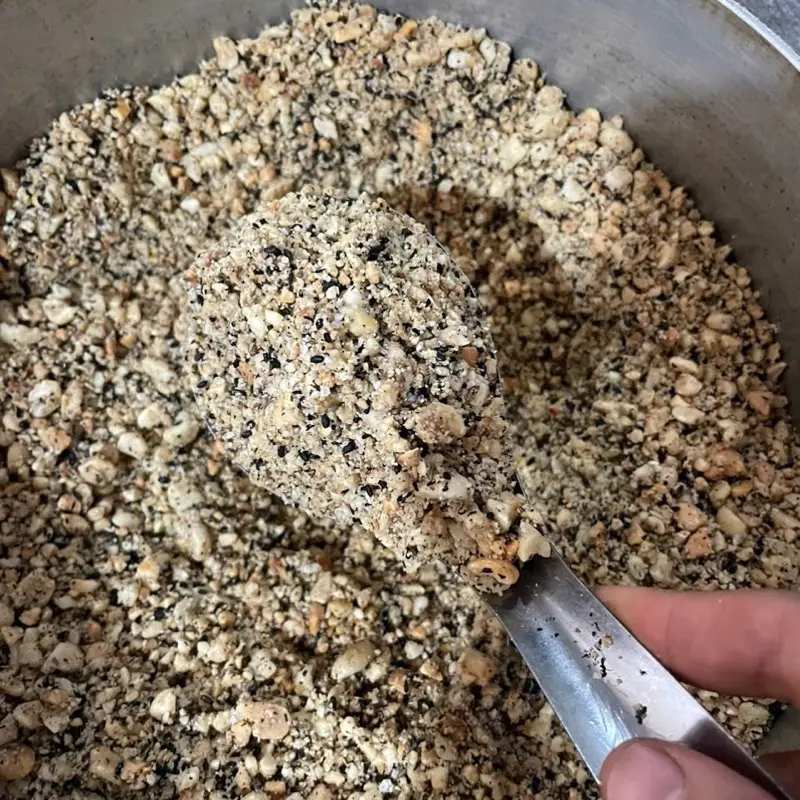 Muối Lạc Vừng 500gr Giã Tay Thơm Ngon, Đảm Bảo Chuẩn Loại Đặc Biệt 0