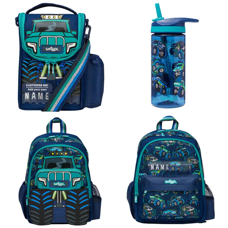 Australian Smiggle Medium-Sized Model Schoolbag Children's Cartoon Backpack Primary School Students Lower Grade Casual Bag