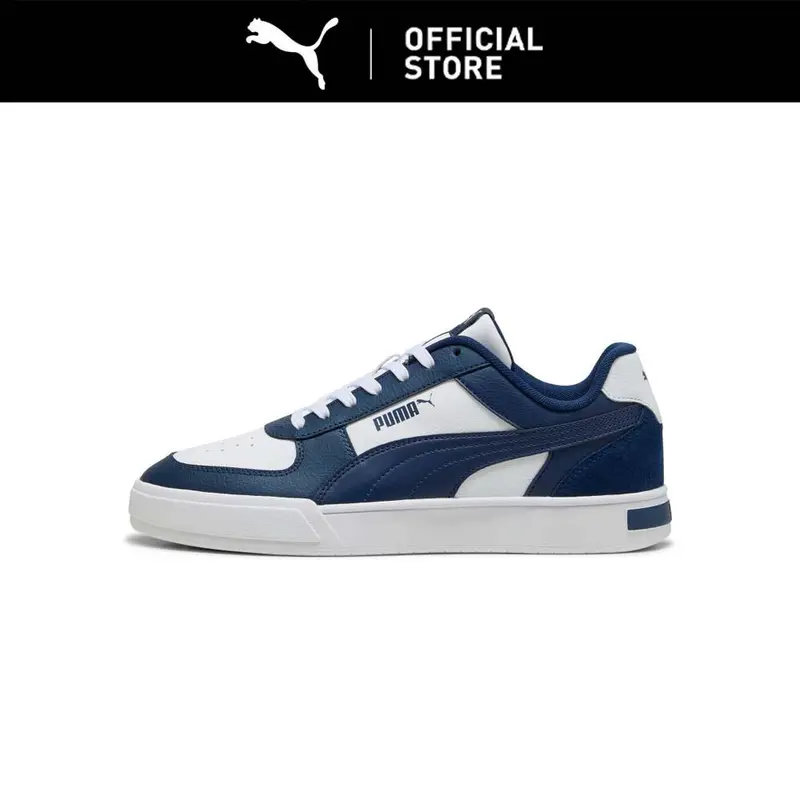 HOT PRODUCT] PUMA Sepatu Sneaker Caven Mix White-Persian Blue