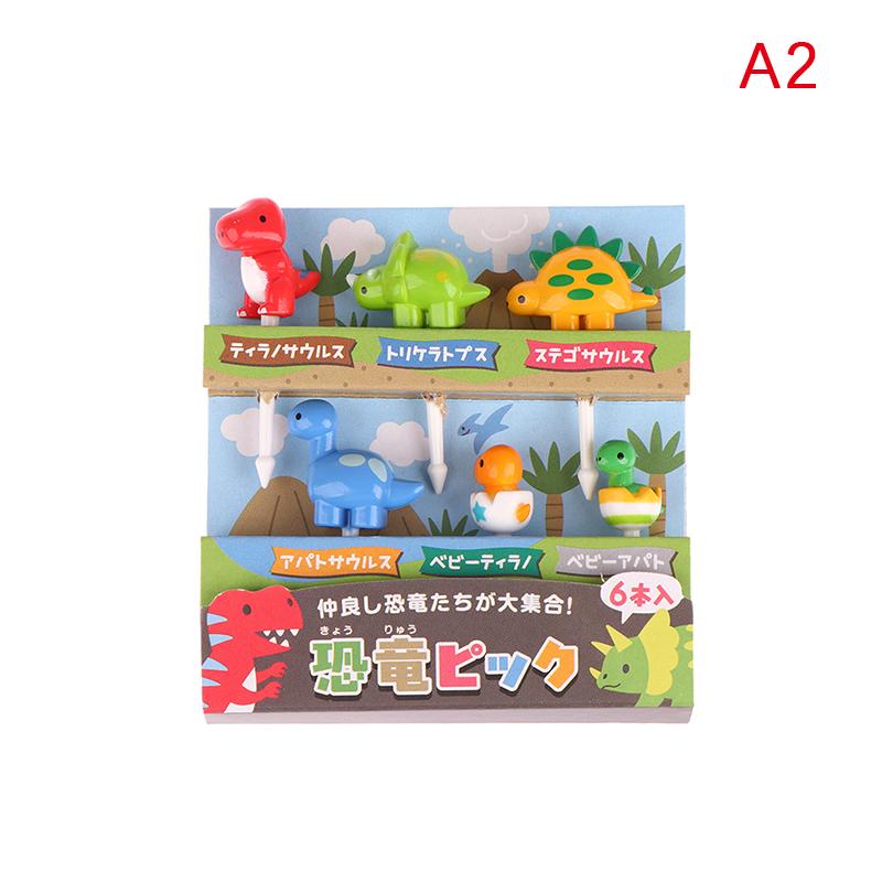 Product Introduction of 6/8Pcs Kids Fruit Picks Ndle Stick Toothpicks Mini Creative Fruit Cake Dessert Food Forks Lunch Box Decor Bento Accessories 34