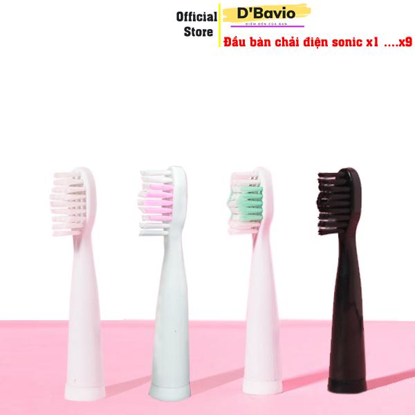 Đầu bàn chải đánh răng điện 5 cấp độ thay thế cho các loại bàn chải - Dbavio