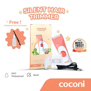 COCONI Portable Hair Clipper | Alat Cukur Rambut Wireless Hair Trimmer COCONI Portable Hair Clipper | Alat Cukur Rambut Wireless Hair Trimmer