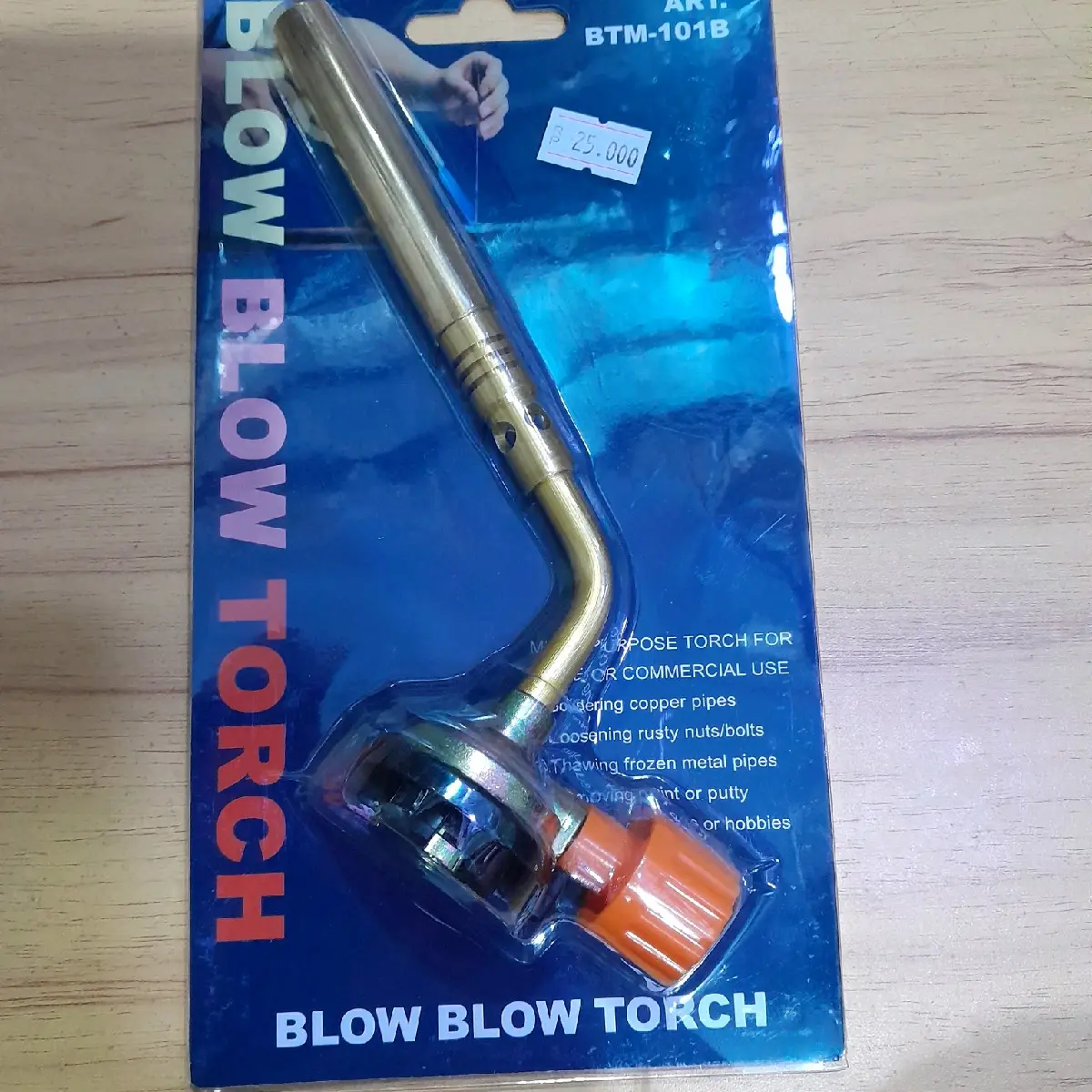 kepala gas torch manual