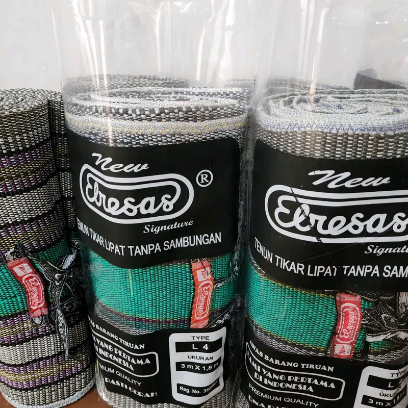 Tikar Lipat Tenun Tanpa Sambungan New Elresas 1