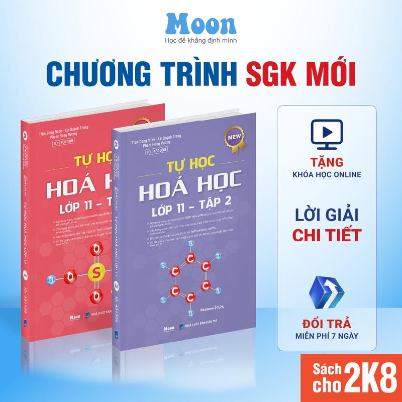 Sách tự học hoá học lớp 11 moonbook