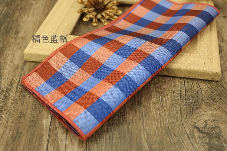 Product Introduction of 23cm Classic Retro Light Gold Champagne Coffee Pocket Square Cashew Pattern Jacquard Handkerchief Accessories for Men Business Gift Suit Banquet Wedding 16