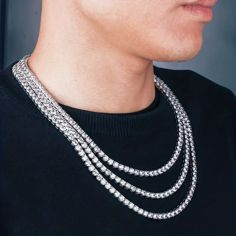 5MM Tennis Necklace - Elegant, Modern, Comfortable Jewelry for Everyday Wear 8