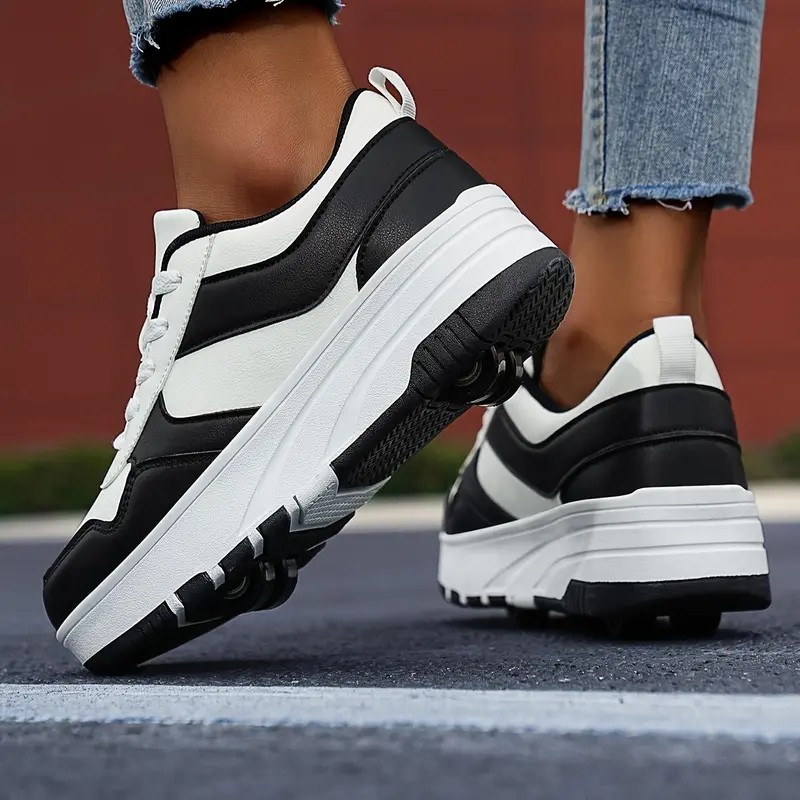 Trendy Kids' Skate Shoes: Stylish Lace-Up Sneakers for Boys and Girls, Perfect for Casual Wear, Sports, and Training 8