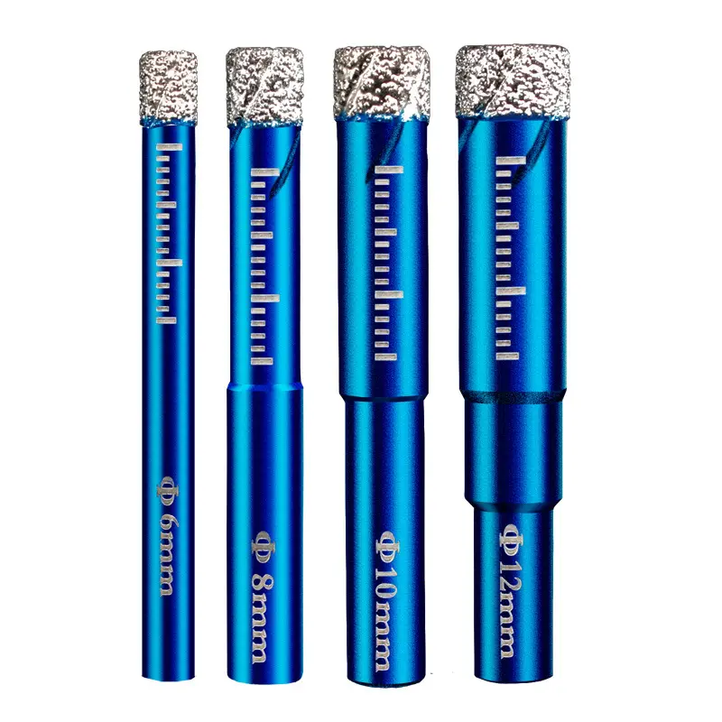Dry All-Ceramic Tile Drill Bit Marble Glass Vitrified Brick Drilling Ceramic Tile Drilling Tapper without Water