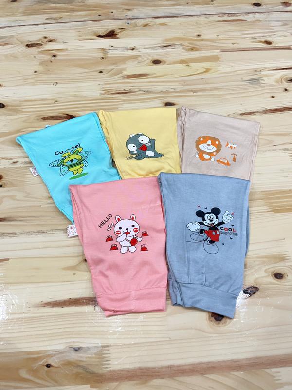 Sét 10 quần chục dài PEPTIT THUN LẠNH CÓ BO ỐNG QUẦN cho bé 4 đên 15 kí