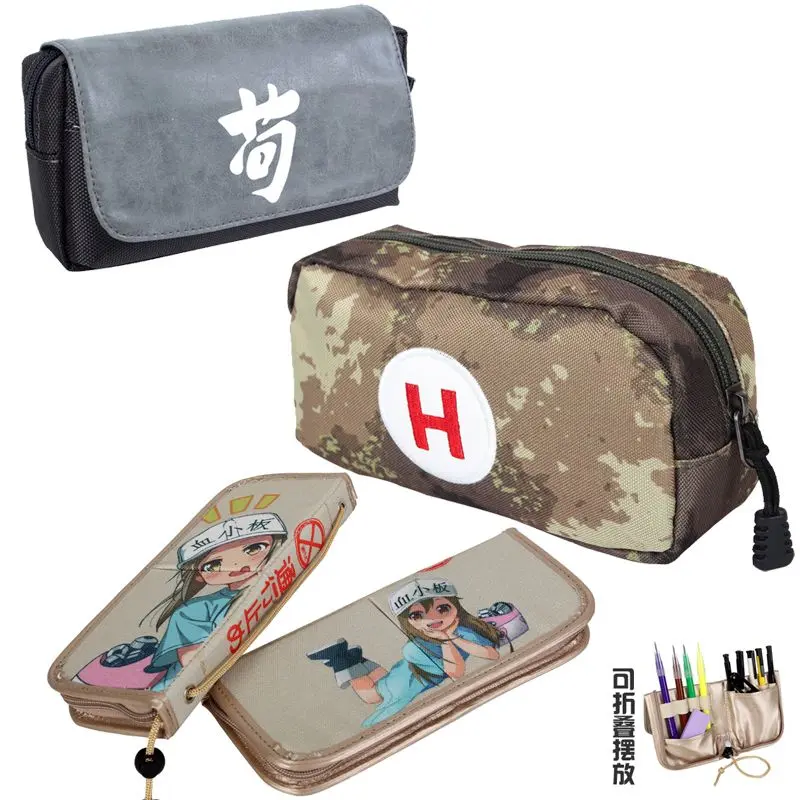 Surrounding the Game Pencil Case Personalized Creative Oxford Fabric Pencil Bag Cloth Pencil Case Pencil Case Student Pencil Bag Student Cloth Pencil Case