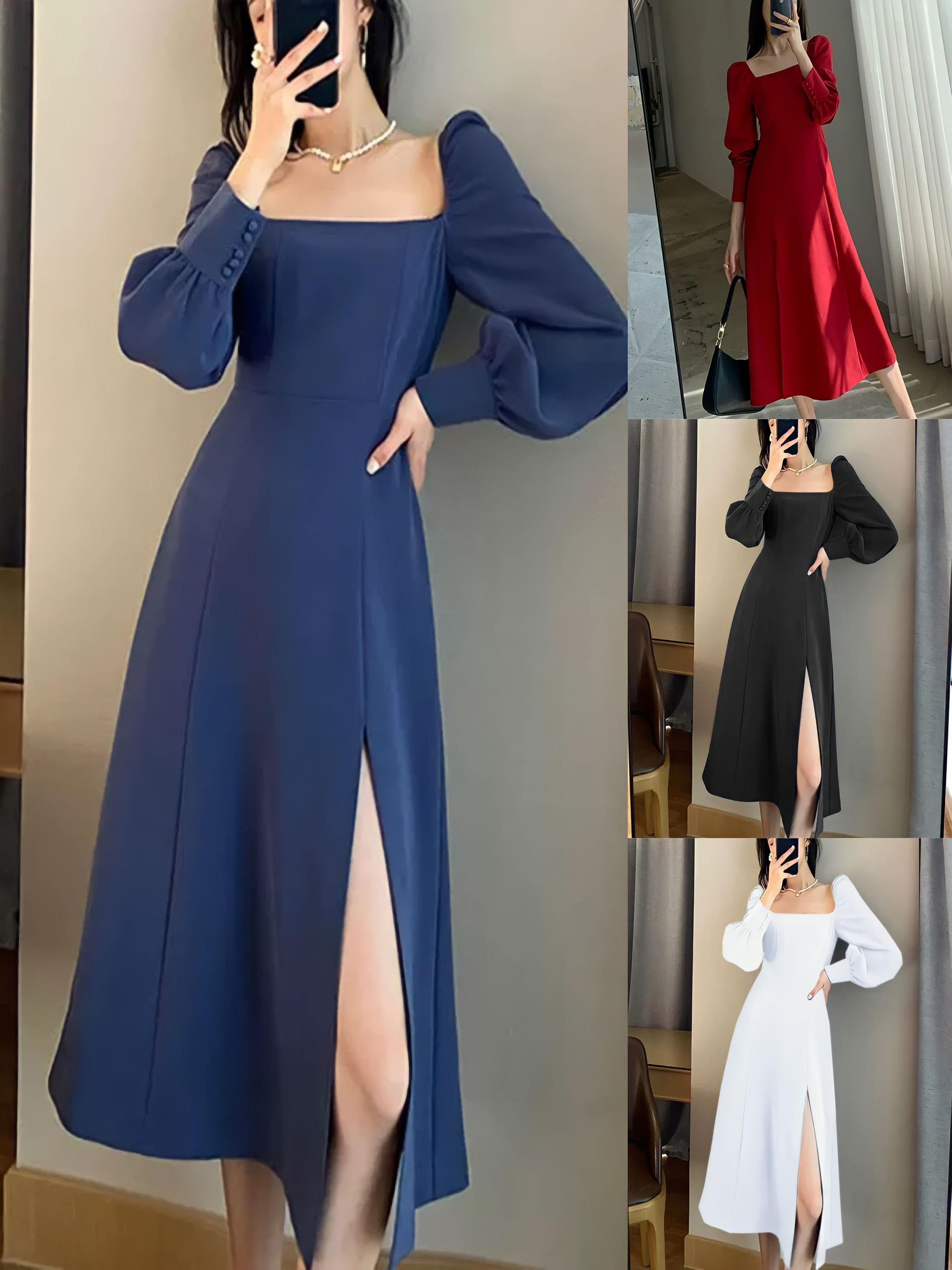 [Xả Kho] Đầm Thời Trang Bigsize Thiết Kế Siêu Xinh Cho Các Nàng Nữ Dress Cotton Trắng Women - A.1085
