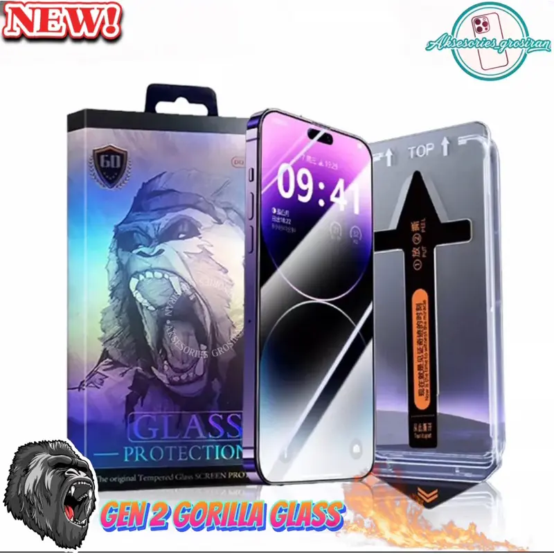 ( MASTER X BEAN ) NEW UPGRADE GEN 2 !! GORILLA GLASS Screen Protector Tempered Glass iPhone X XR XS MAX 11 12 13 14 15 16 PRO MAX 14+ 15+ PLUS ANTI SPY PRIVACY / CLEAR HD