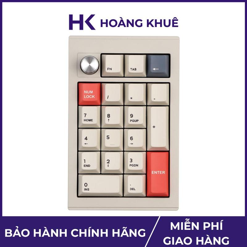 Bàn phím số numpad cơ vỏ nhôm Cidoo V21 - Hàng chính hãnġ