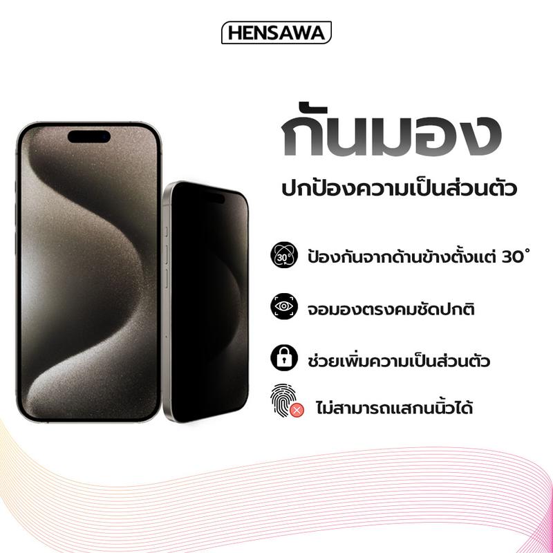 Product Introduction of Hensawa ฟิล์มกันมอง สำหรับ OPPO Find X8 F11 F11Pro Reno11F Reno12F Reno13 Reno13F Reno2 Reno2F RENO3 Reno3Pro Reno4 Reno4Z Reno5 Reno6 Reno6Z Reno7 Reno7Z Reno8 Reno8Pro Reno8Z 4G 5G ฟิล์มกันเสือก ฟิล์มส่วนตัว Film Privacy 7