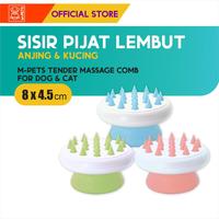 Gambar M-Pets Tender Massage Comb -  Sharp Teeth / Sisir Pijat Anjing Kucing - Sisir Pijat Anjing Kucing dari M-Pets Volk Pets Indonesia Kota Tangerang 3 Tokopedia