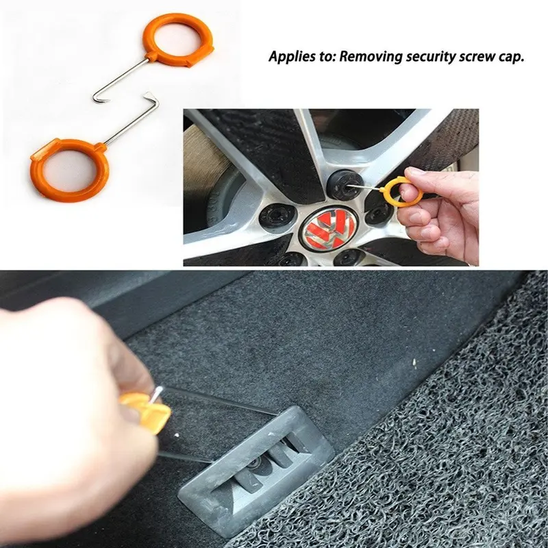 Bộ 12 dụng cụ tháo lắp nội thất xe hơi nhỏ gọn, tiện dụng chất liệu cao cấp không gây xước xe 5