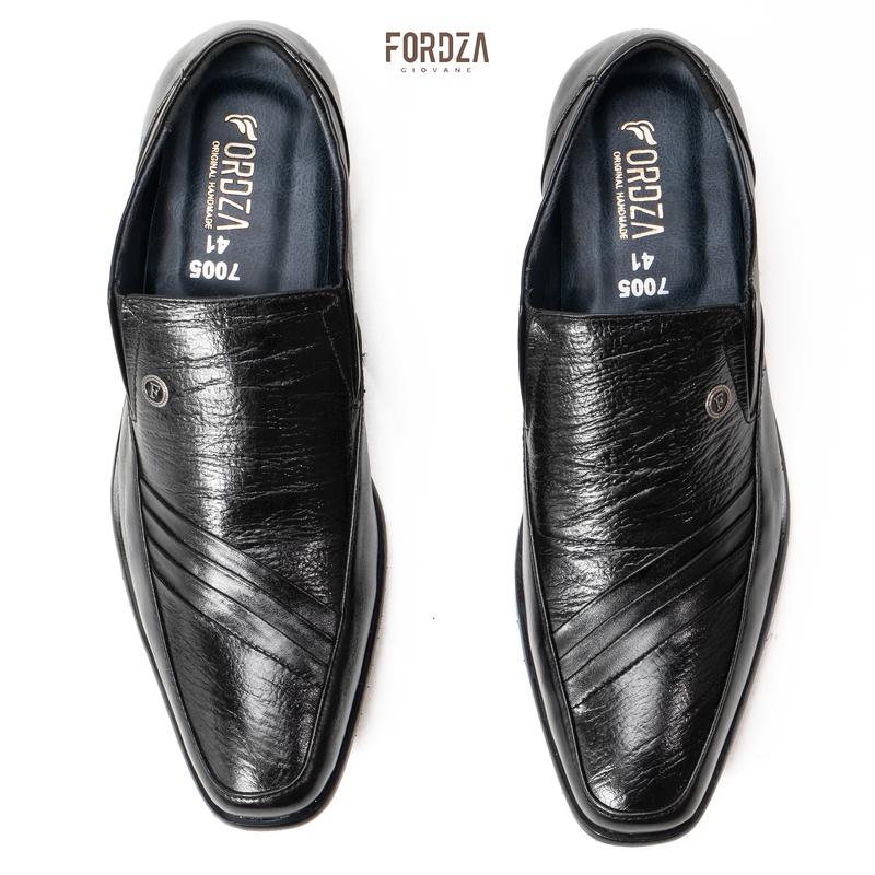 Sepatu Pantofel Pria Slip On Loafers Leather Sepatu Kerja Fordza F7005 6