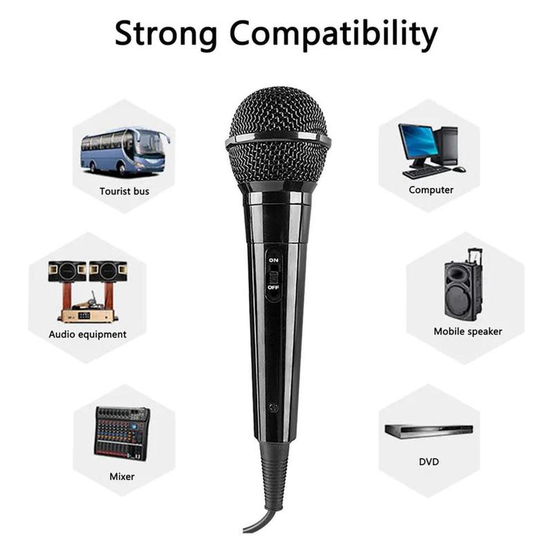 Micro Cầm Tay Có Dây, Bền, Thích Hợp Cho Sân Khấu Và Phòng Thu, Micro Vocalist 5