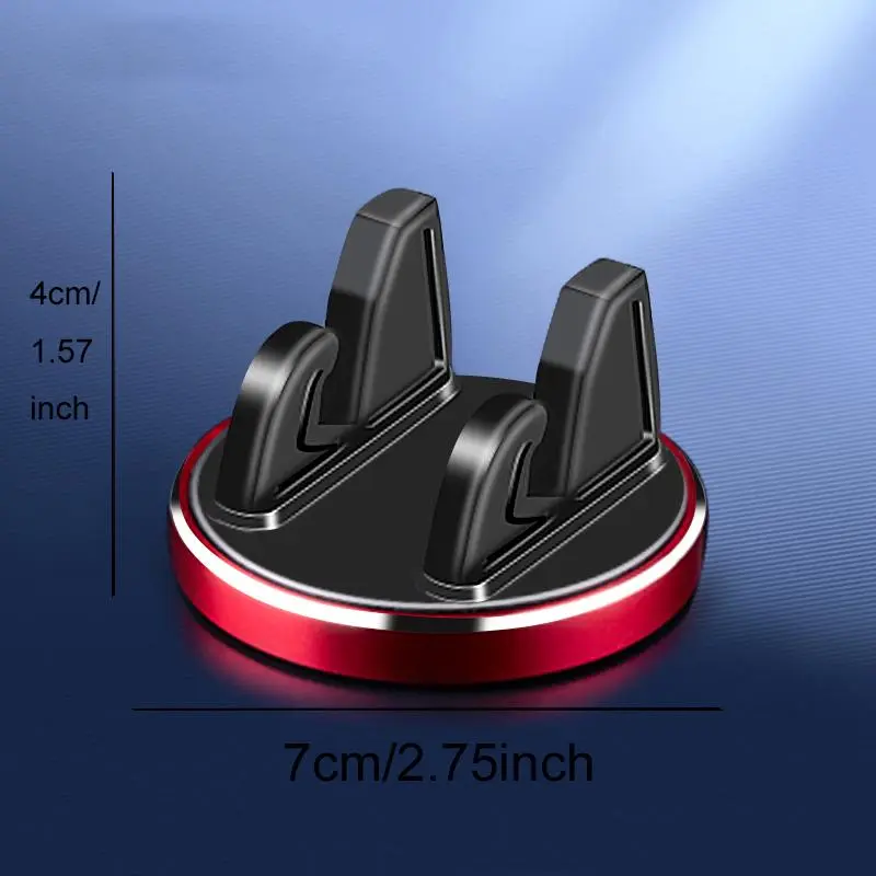 Car Phone Holder, 360° Rotatable Car Phone Holder, Anti-slip Car Phone Mount, Universal Car Interior Accessories for Smartphone 1