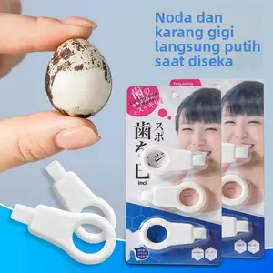 Penghapus Gigi Nano Baru Penghapus Gigi Pembersih Noda Sikat Gigi Anak Baik untuk Menghilangkan Noda Hitam dan Plak