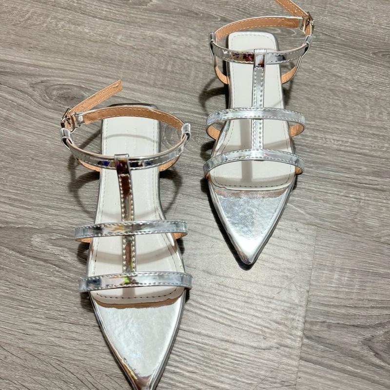Dép bệt mũi nhọn hai dây mảnh TTHSHOES size lớn 35-45 cho nữ - DéP 8