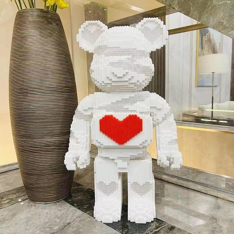 Product Introduction of Khối Xây Dựng, Tương Thích Với Lego, Dòng Ngoại cỡ 55, Gấu Bạo Lực Đồ Trang Trí, Đồ Chơi Lắp Ráp Ba Chiều Thích Hợp Cho Bé Trai Và Bé Gái, Quà Tặng Trẻ Em, Giảm Giá 4