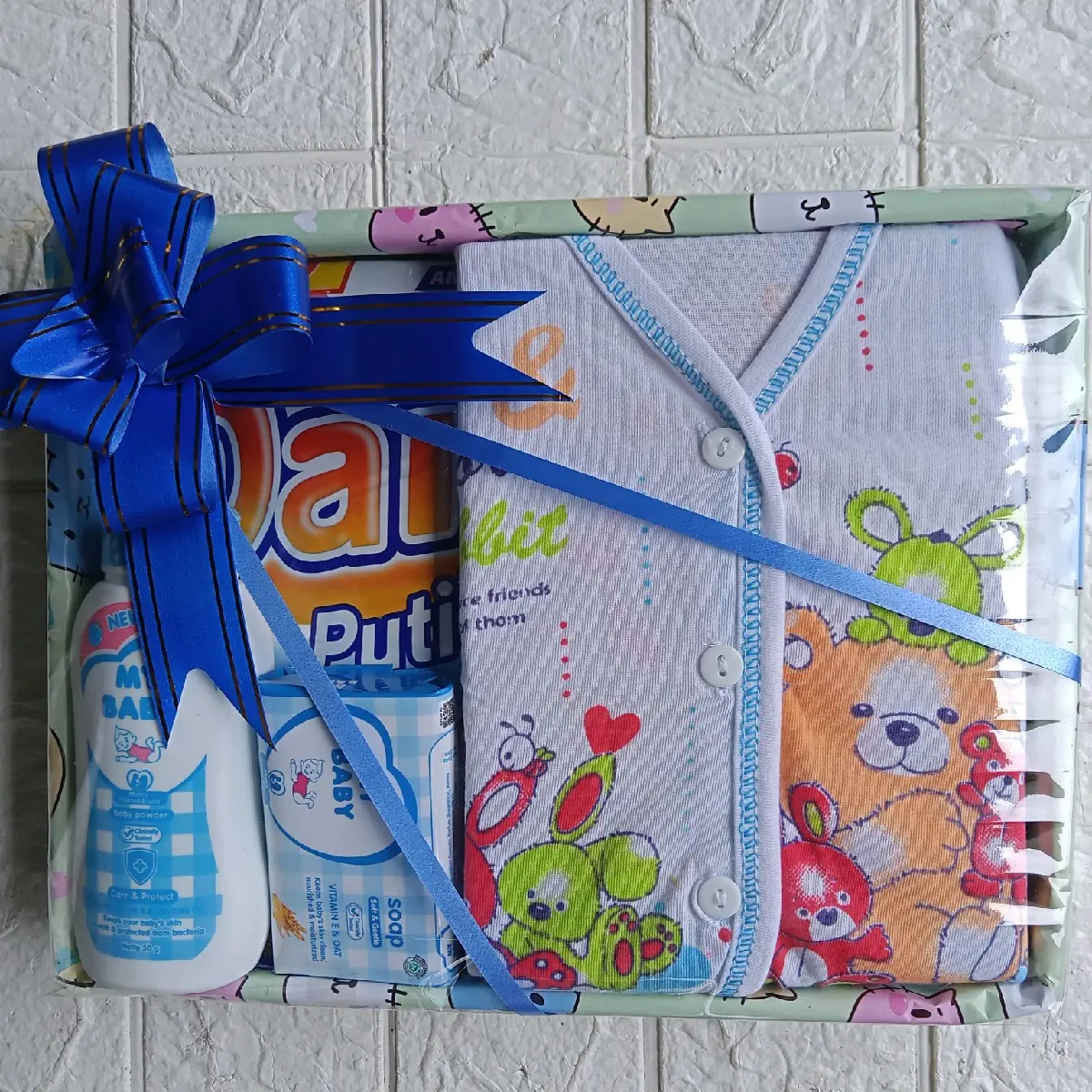 Hamper Bayi sambang bayi Parsel untuk kado lahiran Parcel Katun