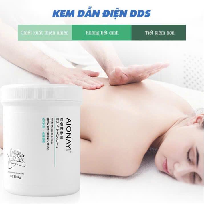   LOẠI 1KG  Kem dẫn điện DDS kem massage body cao cấp chính hãng 