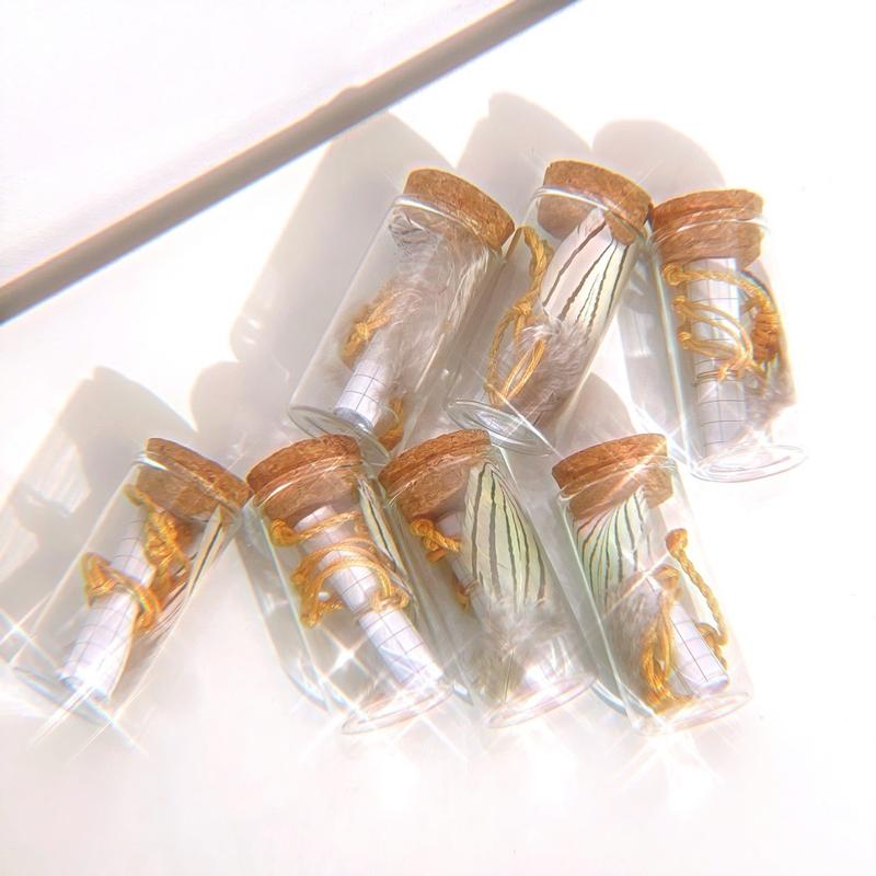 LỌ THUỶ TINH NẮP GỖ VÒNG CHỈ VÀNG