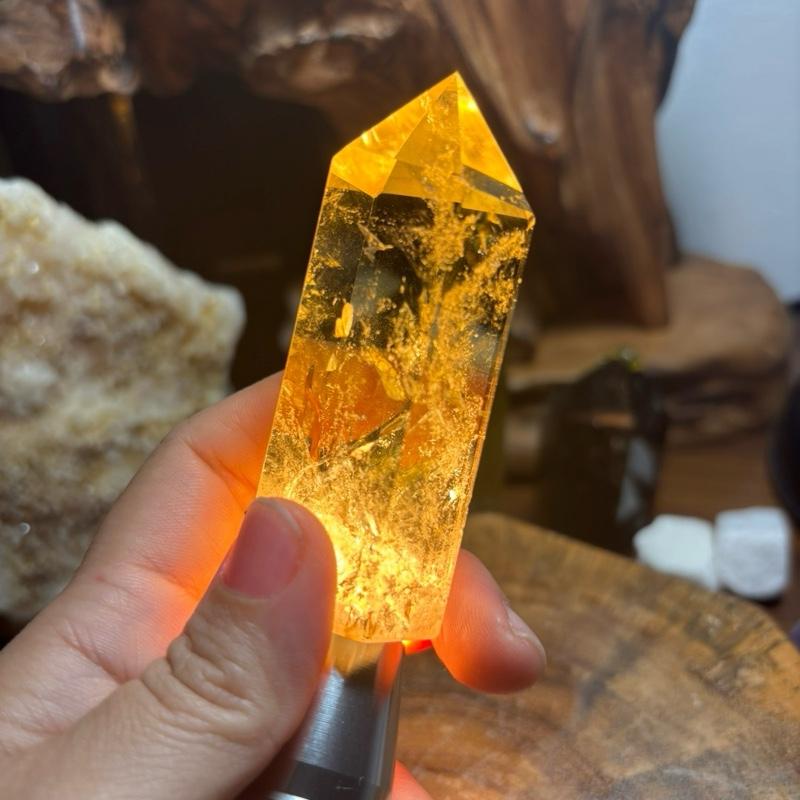 Trụ Thạch Anh Vàng - Y5 - 77g 0