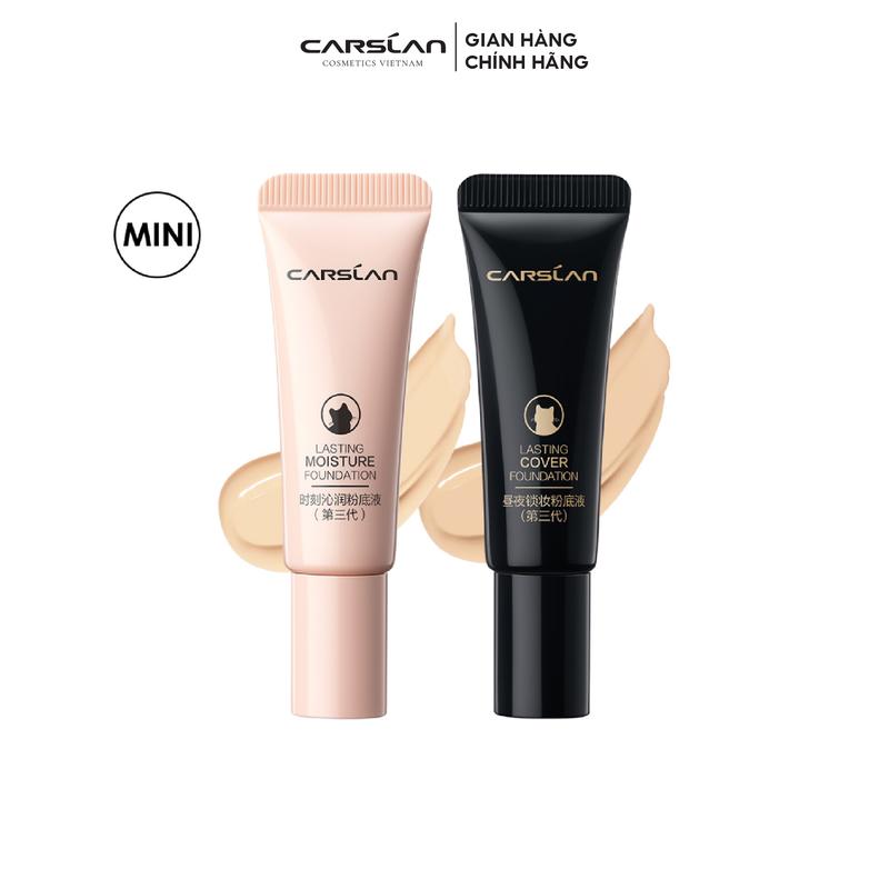 Kem Nền Carslan Dạng Lỏng Kiểm Soát Dầu Lâu Trôi Chống Thấm Nước Suốt  phiên bản mini 5g