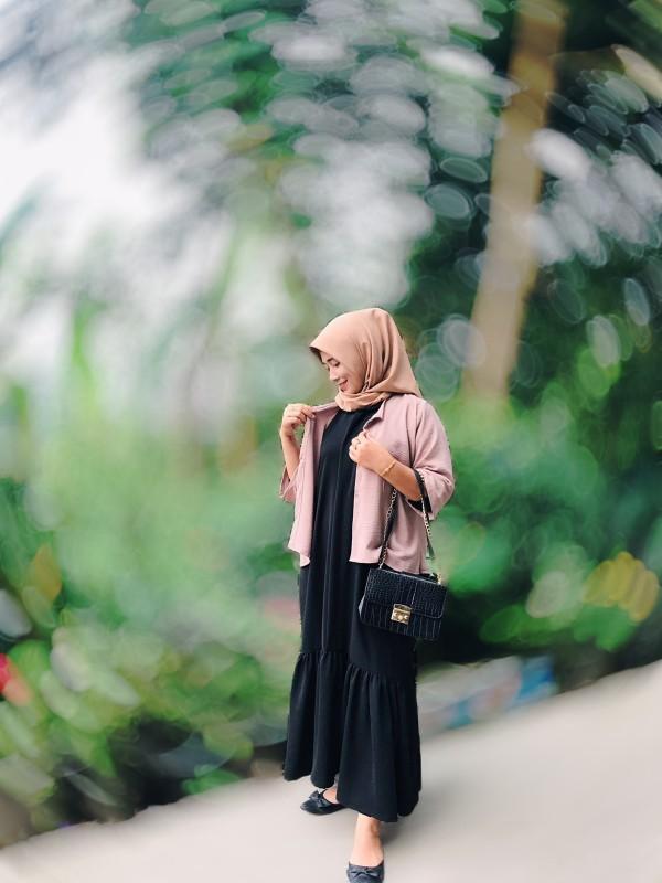 Product Introduction of Kemeja WilMi || Atasan Wanita || Kemeja Korean crinkle airflow || Baju Kancing Nyaman Panjang Oversize Basic Santai Linen 25