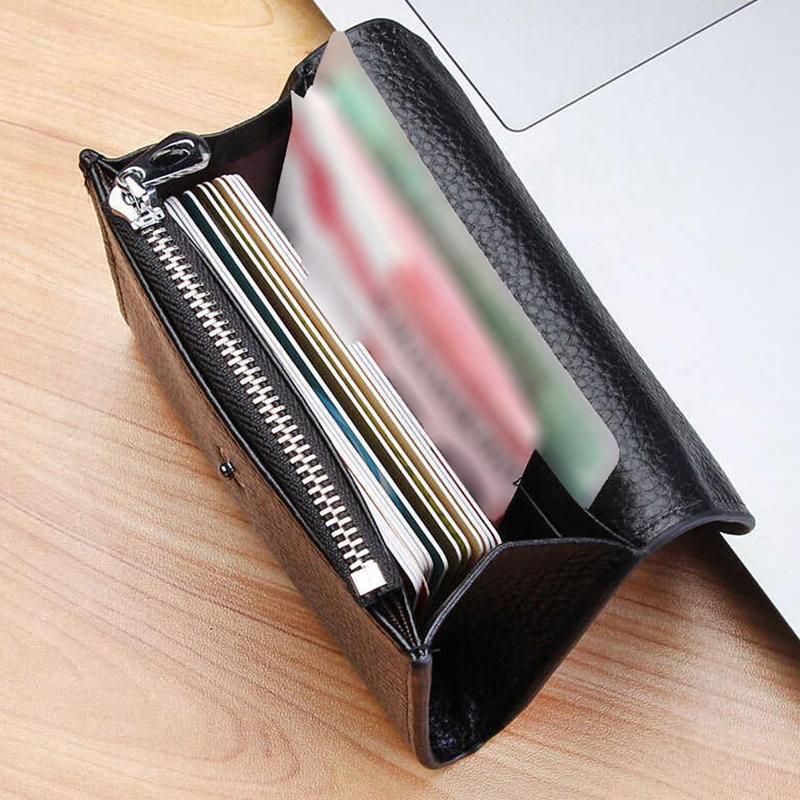 Ví Đựng Thẻ, dành cho phụ nữ, siêu mỏng, ví đựng tiền Xu, túi cầm tay, ngắn, mini, đơn giản, ví nhỏ, túi đựng tiền Xu, túi đựng thẻ 2