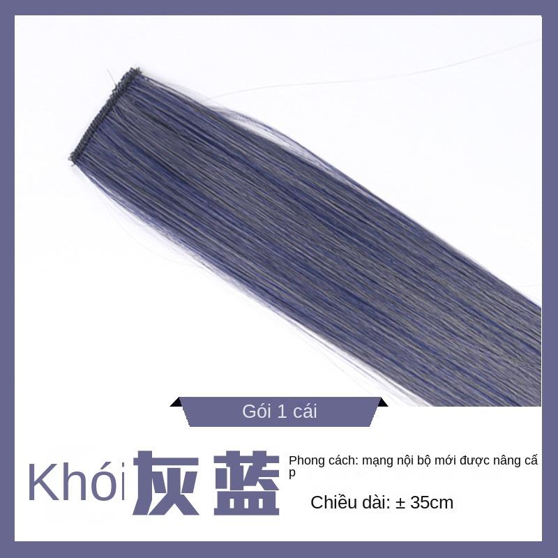Clip-in colored hair extensions, short wigs, gradient hair extensions, highlights, short hair extensions 5
