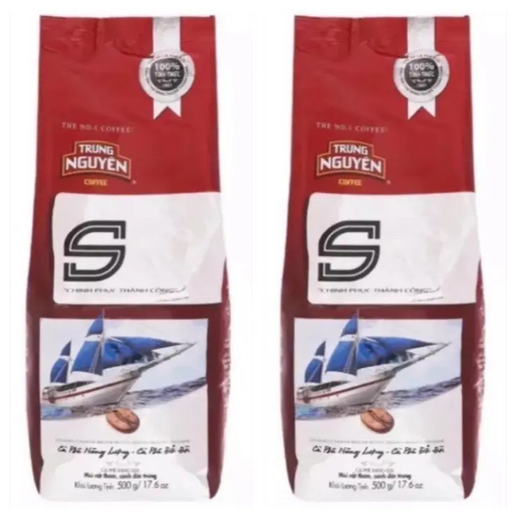 Combo 2  Gói ca fe trung nguyên chữ S gói 500g