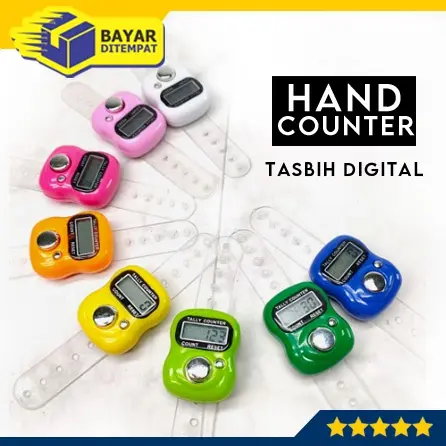 [COD] Digital Tally Tasbih Digital Finger Counter Mini Penghitung Digital [MG22]