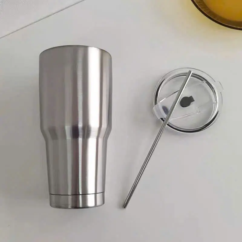 Bình Giữ Nhiệt Inox 304 900ml - Giữ Nóng 6h, Giữ Lạnh 12h - Tặng Kèm Ống Hút Và Cọ Rửa 0