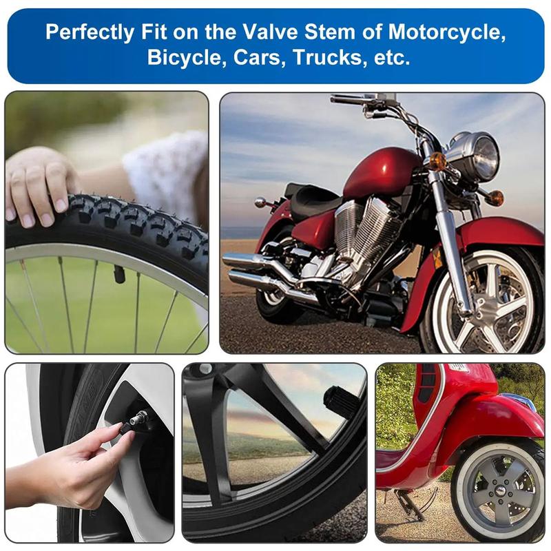 Product Introduction of WL 10pcs Car Tire Valve Stems Cap with O Seal Ring Tire Valve Cap Plastic Tire Wheel Stem Air Valve Cap for Bicycle Bike Motorcycle Accessory #475504 19
