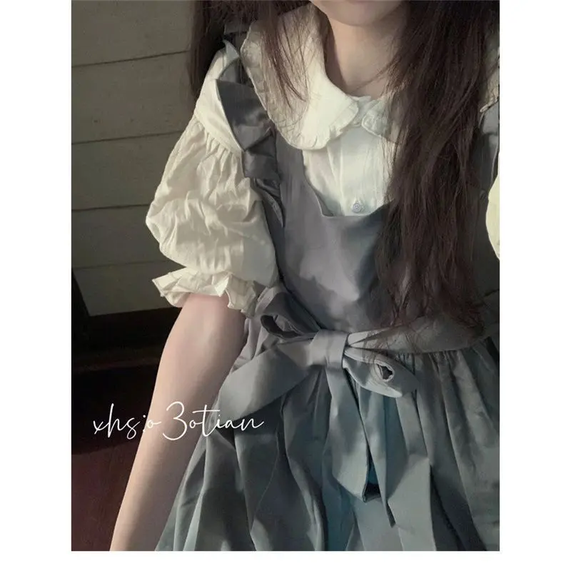 Váy Lolita, Quần Áo Nữ, Dáng Ôm, Thời Trang, Dễ Phối Đồ, Đẹp, Chống Lão Hóa, Thích Hợp Cho Mùa Hè, Váy Hai Dây Nhỏ