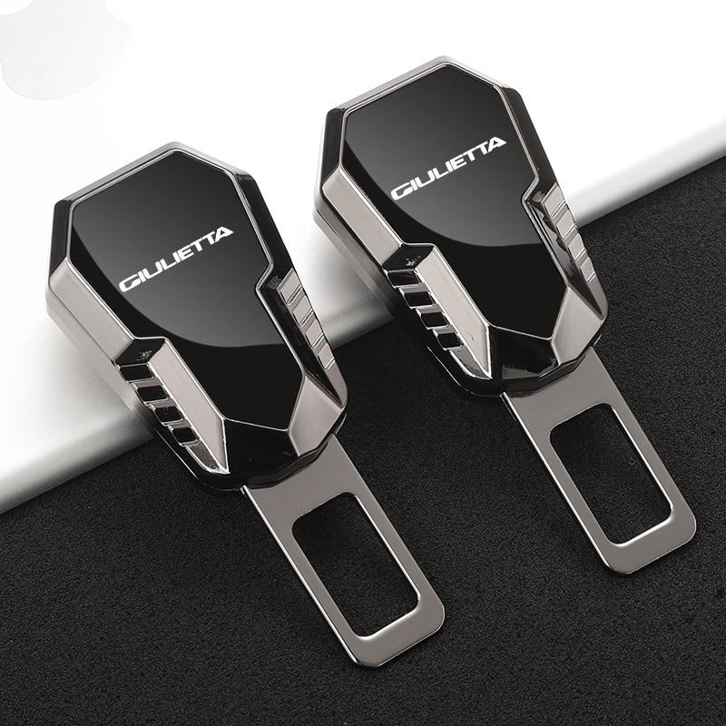 Product Introduction of 1 pcs Car Seat Belt Clip Extension Plug Metal Seatbelt Extender Accessories for Alfa Romeo Giulietta 0