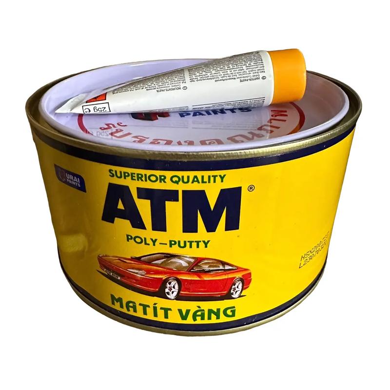 Matit Vàng ATM Bột Trét Sắt Gỗ 2 Thành Phần