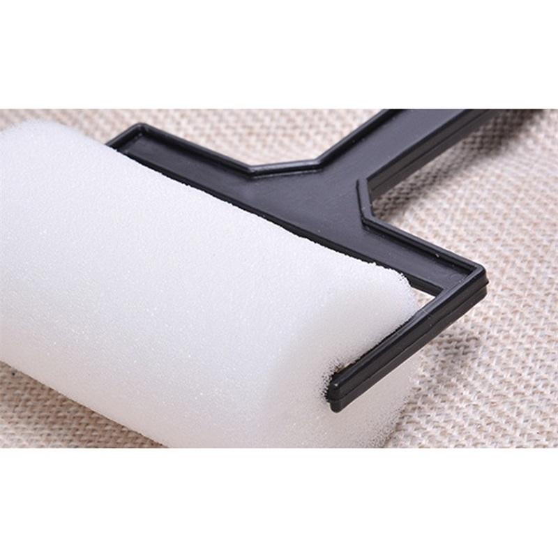 3pcs White Sponge Brush Foam Painting Roller Brush Kids Craft Tool Drawing 3