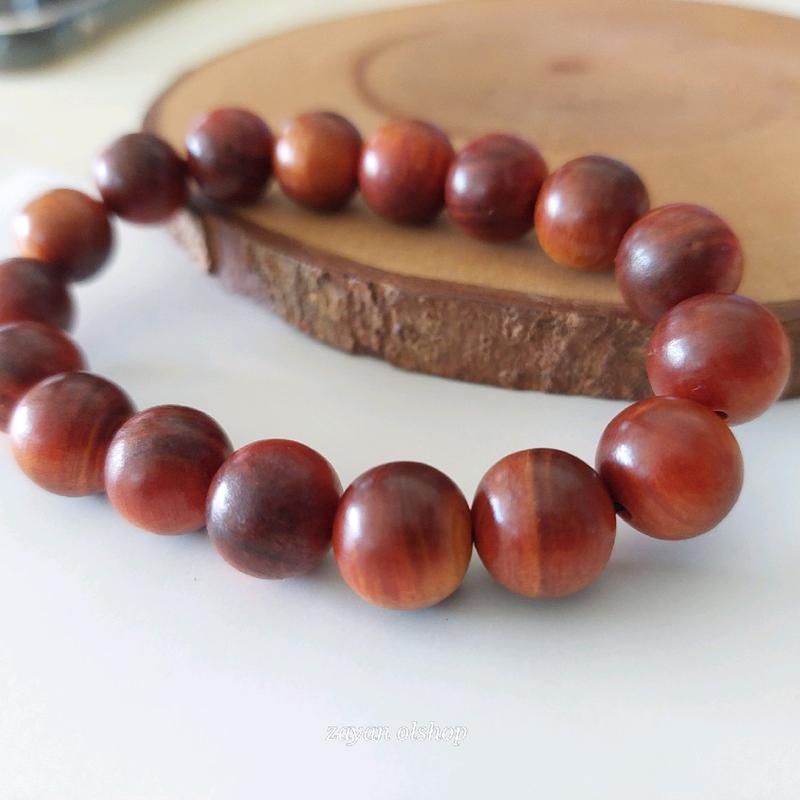 gelang kayu agastis 12mm 2
