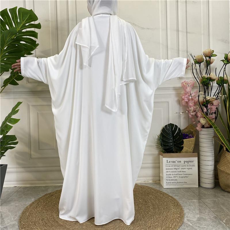 Product Introduction of 2022 New Middle Eastern Dubai Hot Style Solid Color Tie Button Cardigan Robe 1923 24