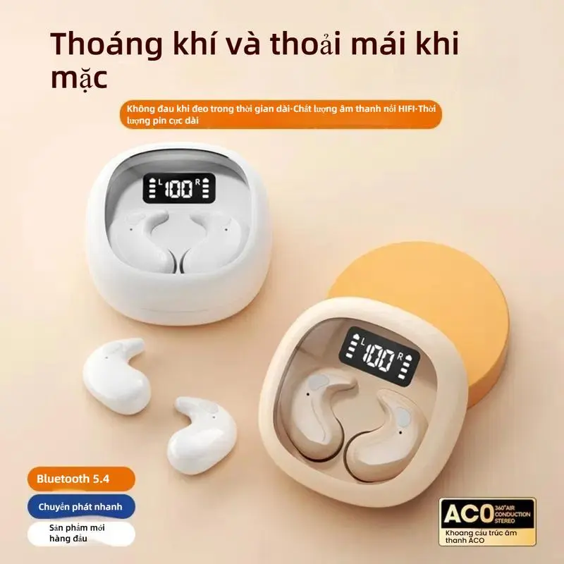 Tai Nghe Nhét Tai Nghe Nhét Tai Nghe Âm Thanh Nổi LAN XUN B11, Chống Nước, Mic Tích Hợp, Khử Tiếng Ồn, Điều Khiển Cảm Ứng, Tương Thích Với iPhone Và Android, Thời Lượng Pin 30 Giờ, Hoàn Hảo Cho Thể Thao, Tai Nghe Bluetooth
